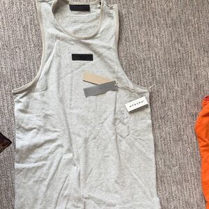 Essentials Gray Tank Top